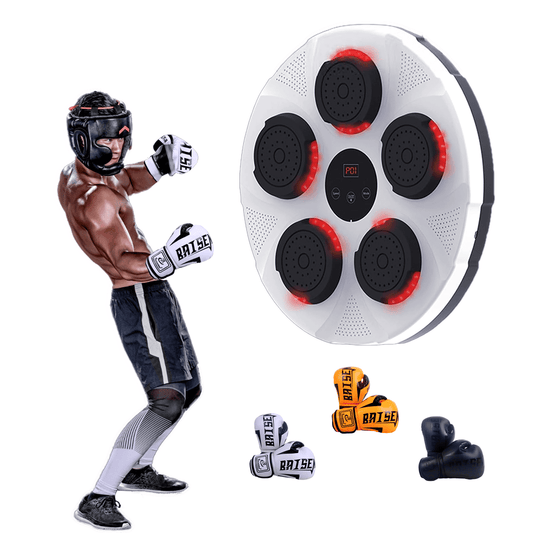 Dosodo One Punch Boxing Machine, Music Boxing Machine For Adult Kids, Smart  Music Boxing Machine Equipment With 6 Lights And Bluetooth Sensor Target