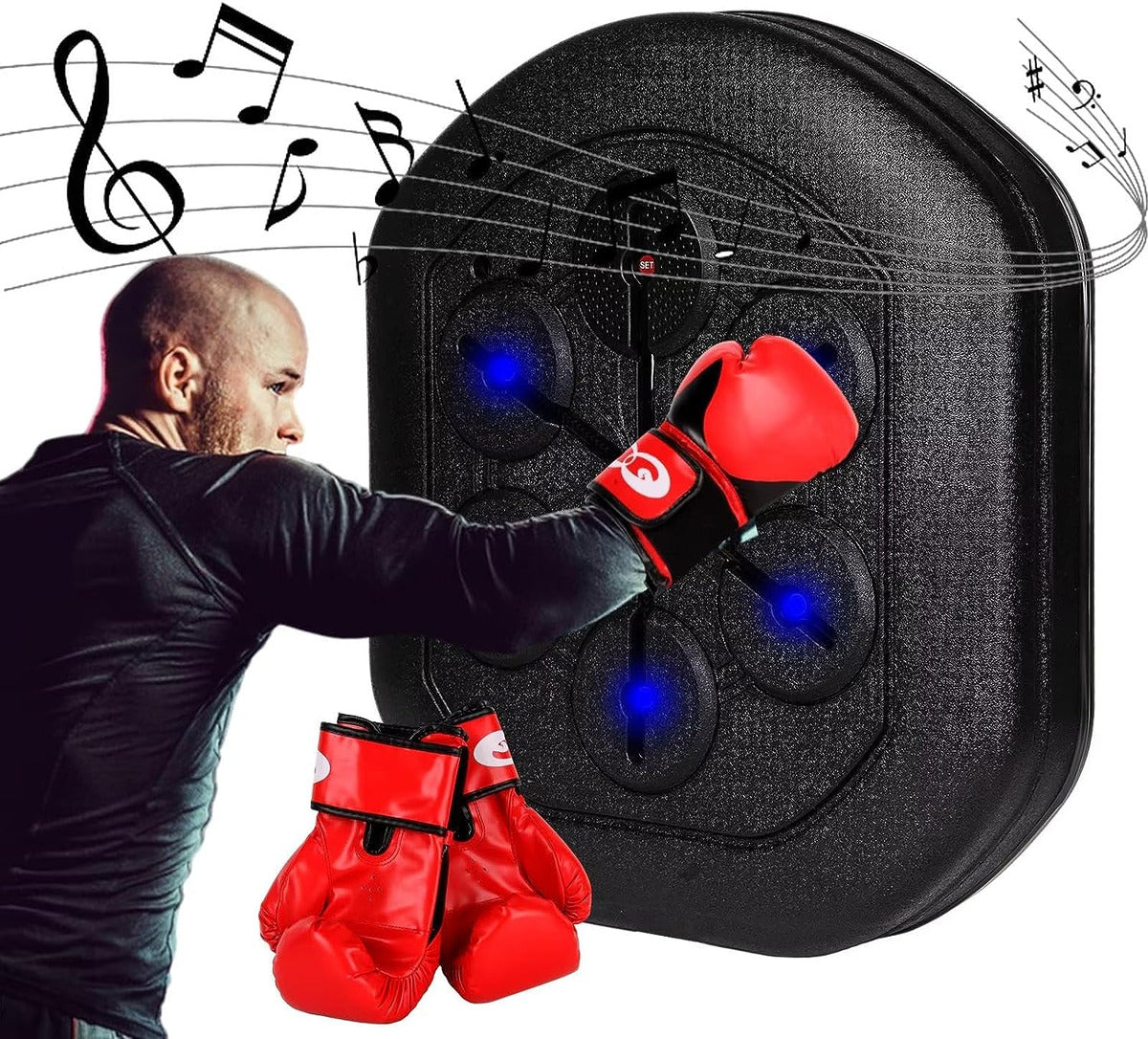 OnePunch™ Music Boxing V1 (Gants gratuits)